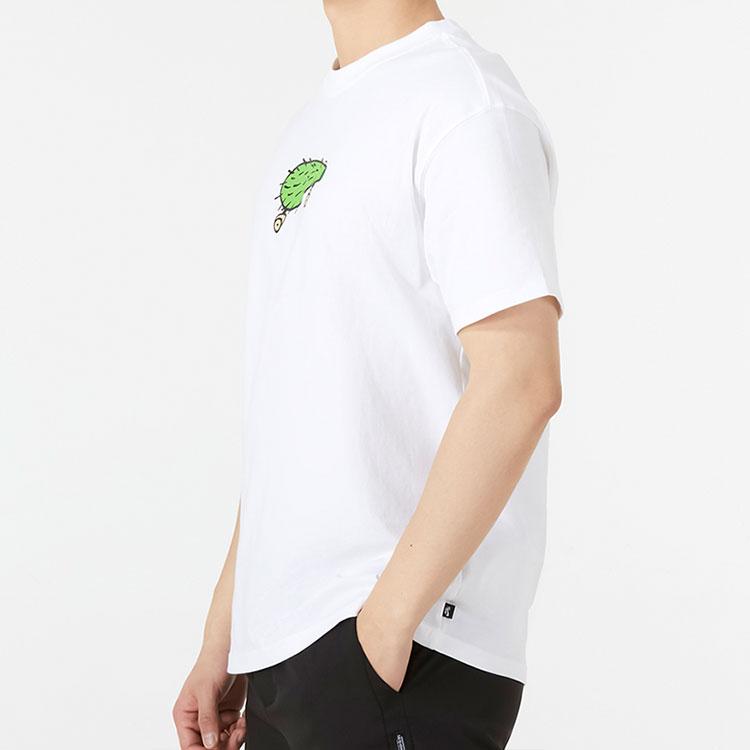 Nike SB Cactus Print Skateboard Crew Neck Short Sleeve T-Shirt Men Tops White DN7294-100