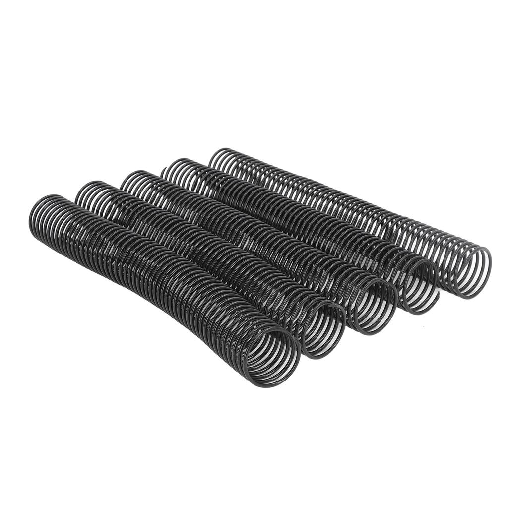 18 Pcs Spiral Binding Coil 38mm Diameter 48 Loop 4:1 Pitch 310 Sheet Capacity Spiral Binding Spine for A4 Paper