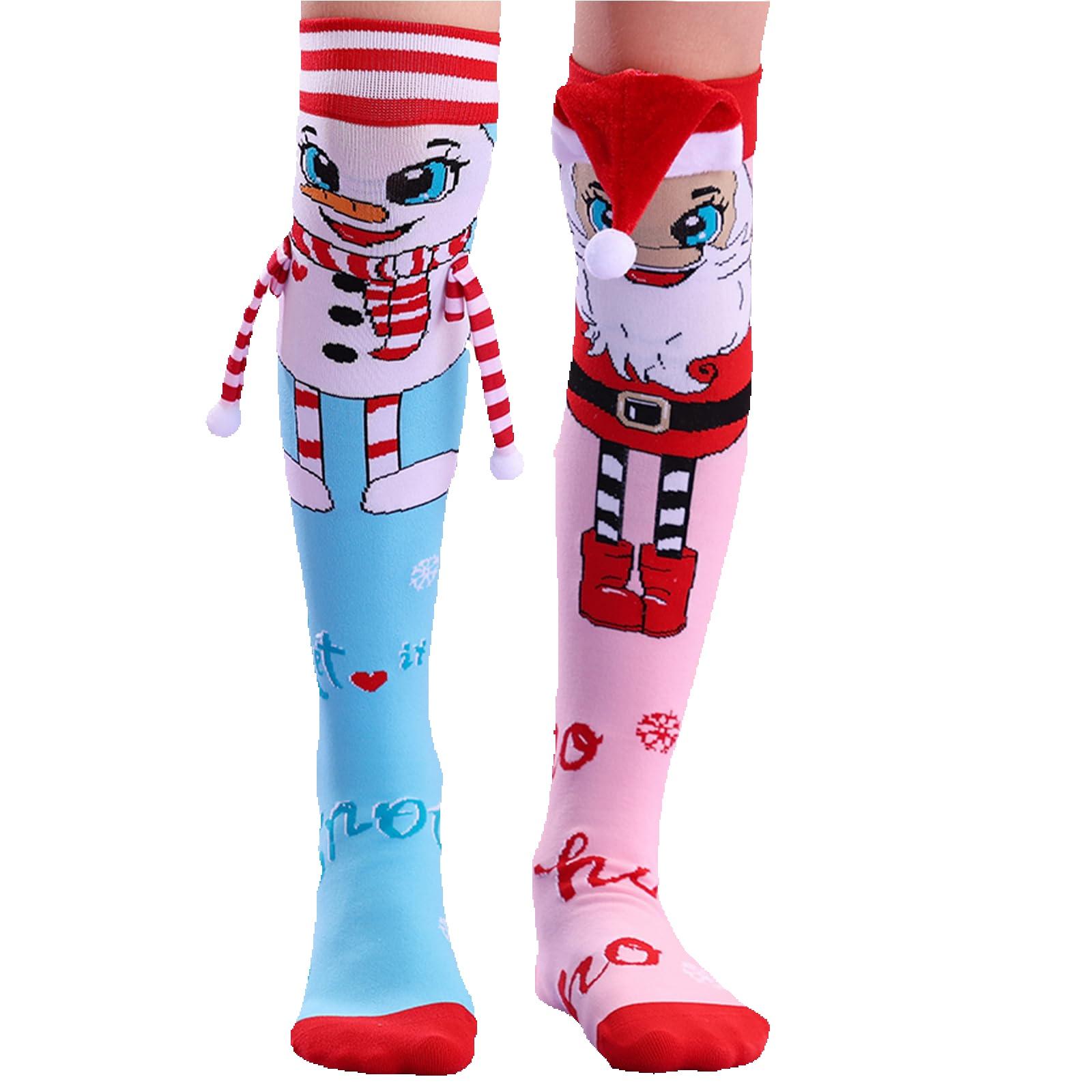 

Crazy socks for kids Cute girl socks girls wacky Funky Stretch Mid to High Novelty Socks
