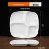 Thick Melamine 4-Compartment Cafeteria Tray