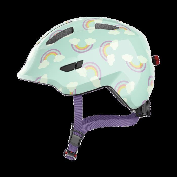 Casque de vélo - ABUS - SMILEY 3.0 - LED - In-Mold - Ajustement Zoom Ace Kids