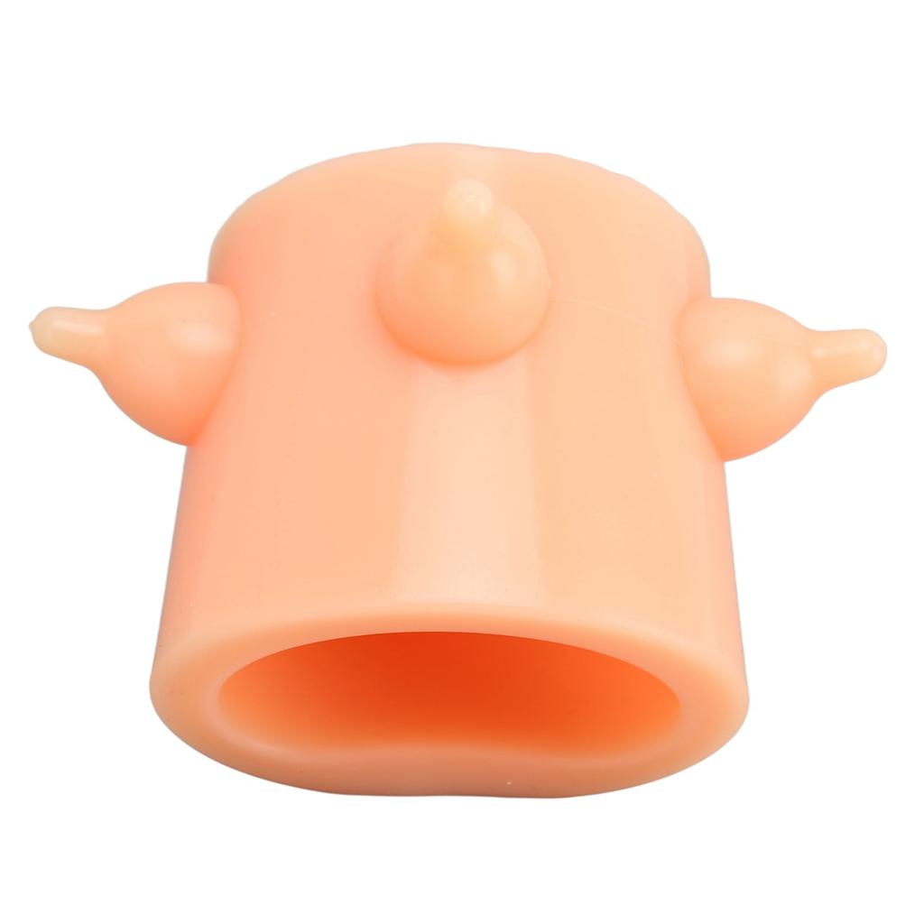 Pet Milk Feeder Food Grade Silicone Simulation Multi Nipple Small Pet Nursing Bowl for Kitten Puppy