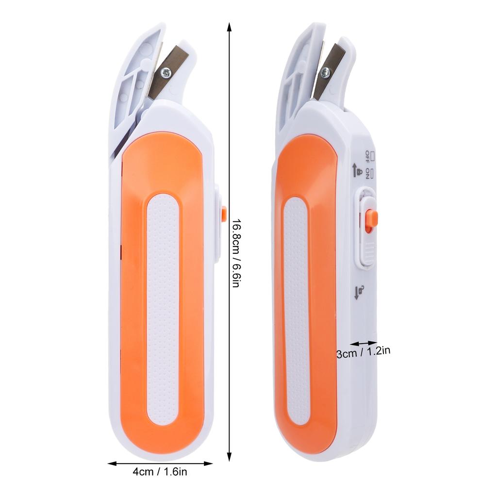 Cordless Electric Scissors Incisive Metal Blades Dual Power Supply Ergonomic Handle Portable Electric Scissors for Sewing