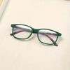 4PCS Elegant Floral Reading Glasses for Women - Square Full Frame Reading Glasses