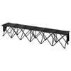 6 Seat Portable Folding Sport Bench Outdoor Camping Chair with Carry Bag