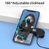 Smartphone Touch Automation Device 2 Units Adjustable Tapping Rate Universal Compatibility Quick Snap On Installation ABS Material
