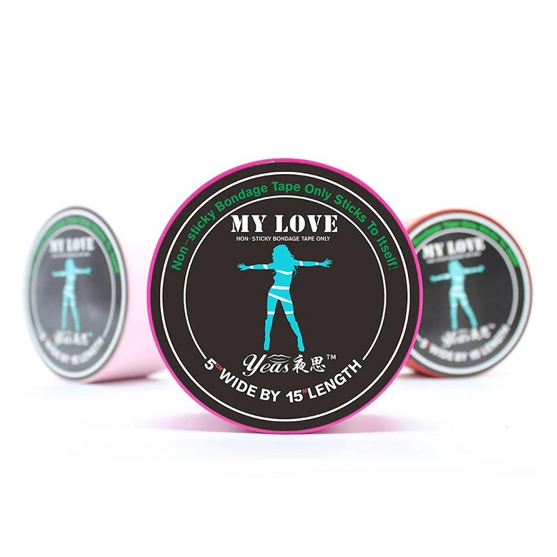 Bondage Tape Soft Inviscid Sex Rope Restraints Slave Adult Game SM Toys Chastity Belt Sex Flirting Toy for Couples Siswet