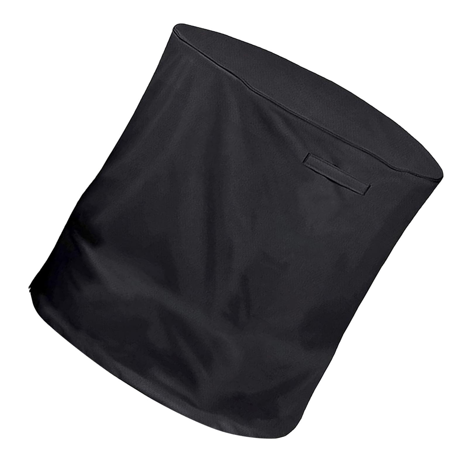 

Деревоизмельчитель Чехол с кулиской Водонепроницаемый Чехол для измельчителя древесины Мульчирующий чехол Защитный чехол Простой в использовании чёрный