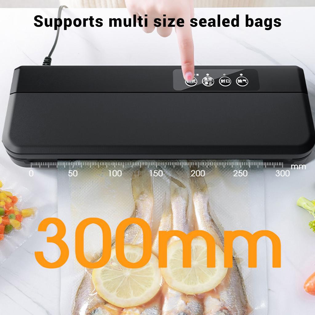 Vacuum Sealer Machine Dry Wet Multiple Modes Multifunction 10 Vacuum Bags Food Preservation Automatic Commercial Food Sealer