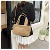 Large Capacity Knitted Bag Women's Summer New Casual Messenger Woven Bag Portable Seaside Beach Bag