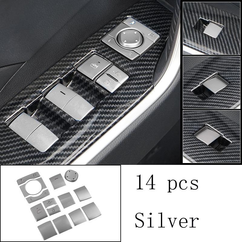 Klimaanlage Elektronische Handbremse Multimedia-Taste Pailletten Abdeckung Trim Aufkleber Für RAV4 RAV 4 Innenraum