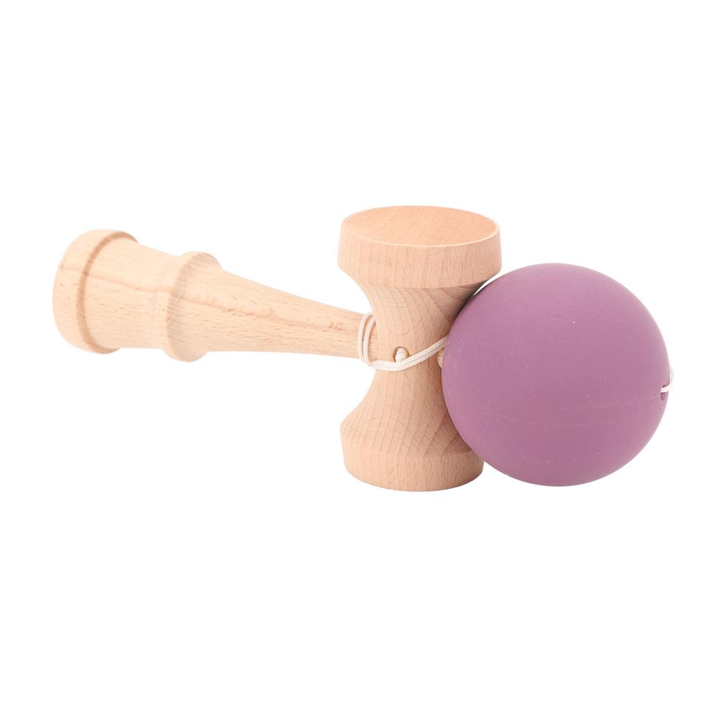Kendama Wooden Kendama Toy Portable Kendama Improves Hand Eye Coordination with String for Indoor and Outdoor