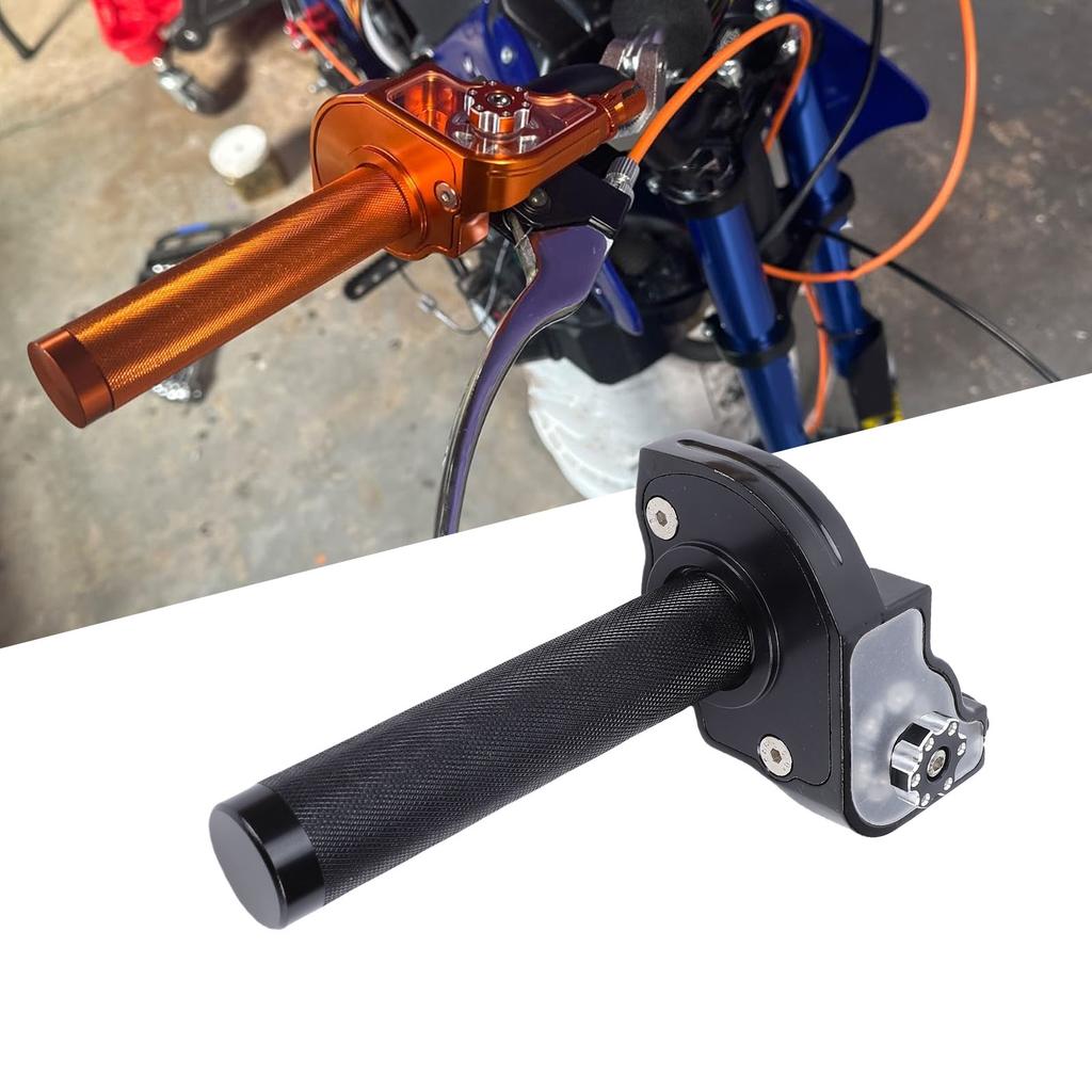 Motorrad Gasgriff 7Celsius8in 22mm CNC Aluminiumlegierung Schnell mit Gaszug Ersatz für KLX CR CRF EXC XR CRF50 CRF230 50 110 1
