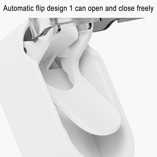 Wall Mount Toothbrush Holder with Cover Waterproof Dust-Proof No Drill Bathroom Single Electric Toothbrush Hanger Organizer