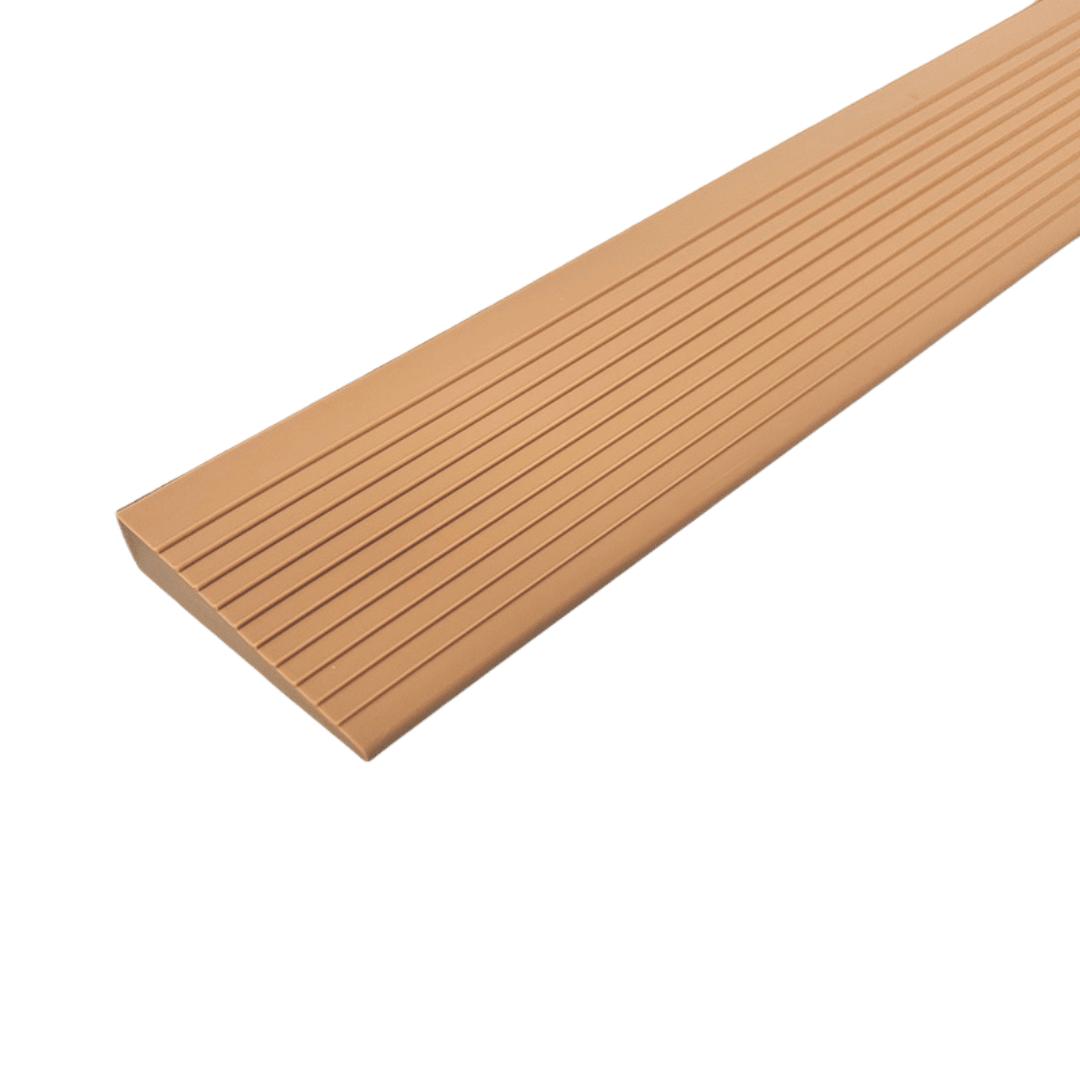 

1PC 0.9mx5cm Multi-Purpose Ramp Mat Door Threshold Ramp- Self-Adhesive, Durable, Non-Slip, Suitable for Robotic Vacuums коричневый