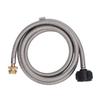 5ft Gas Hose Adapter Stainless Steel 1 To 20lbs Gas Hose Extension for Buddy Heater