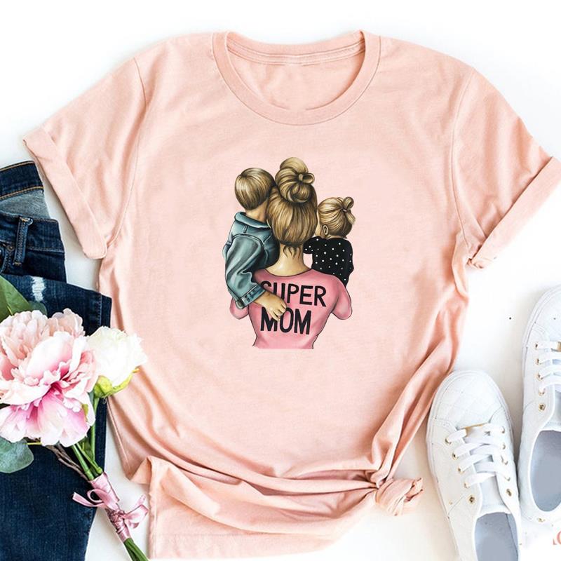 Tee Top Fashion T Shirt Clothing 90s Style Sweet Lovely Stylish Casual Short Sleeve Women Print Lady Female Graphic T-shirt