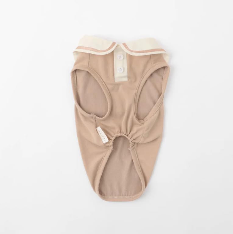 

Крутой матросский воротник без рукавов для собаки Популярный бренд для игрушечных и маленьких собак monchéri Топ/БЕЖЕВЫЙ/L, Одежда, Милый, Стильный, Пудели, Чихуахуа,