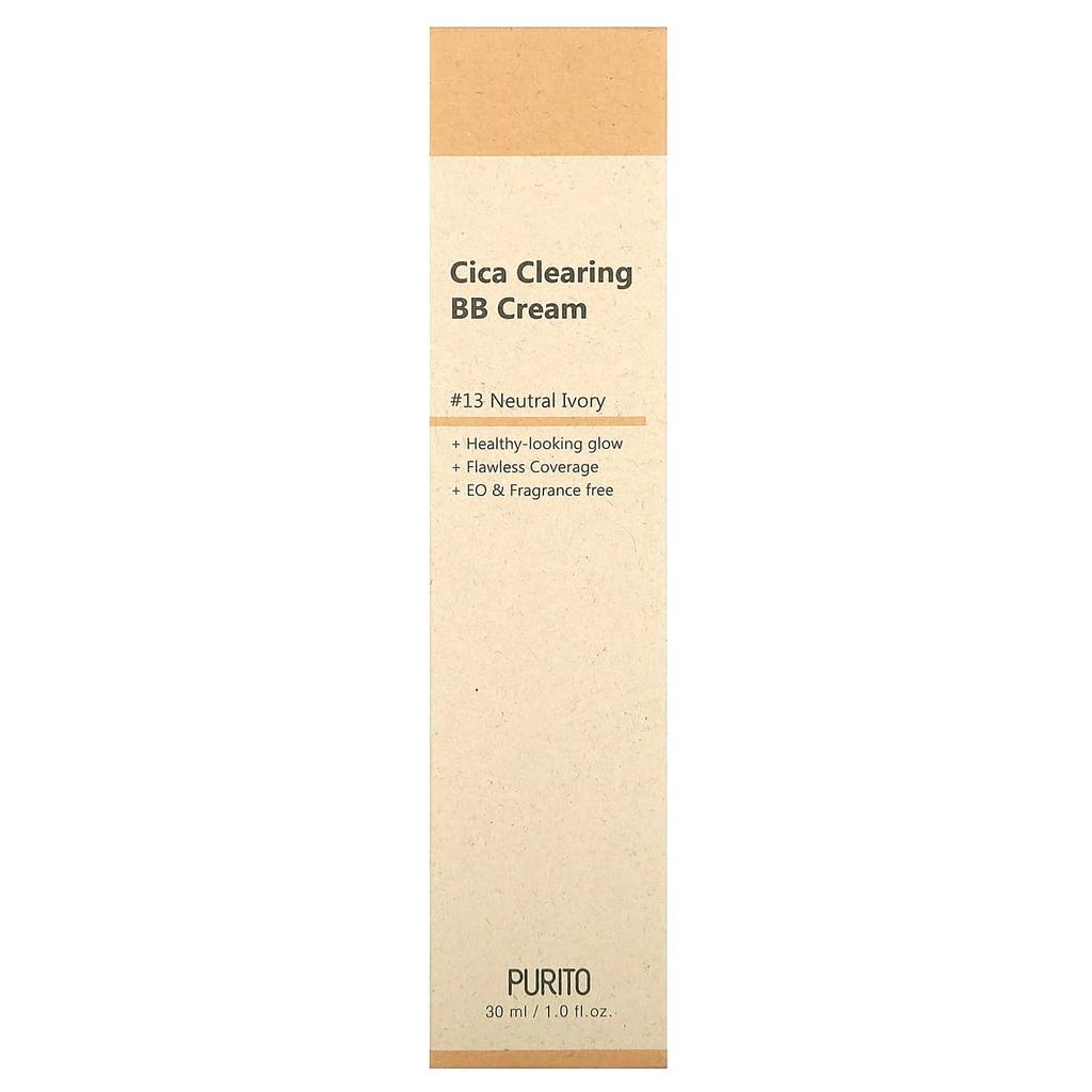Cica Clearing Bb Cream, 13 Neutral Ivory, 30Ml(1Fl Oz)