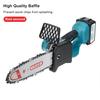 388V 1500W 10Inch Electric Saw Chainsaw Brushless Motor w/ 1/2 Batteries Woodworking Cutter Tool For  Battery