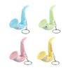 Keychain Pendant Mini Portable Musical Keychain Playable Vocal Sound Macaron Color Saxophone Shape Key Holder Stress-Relief Gift Accessories