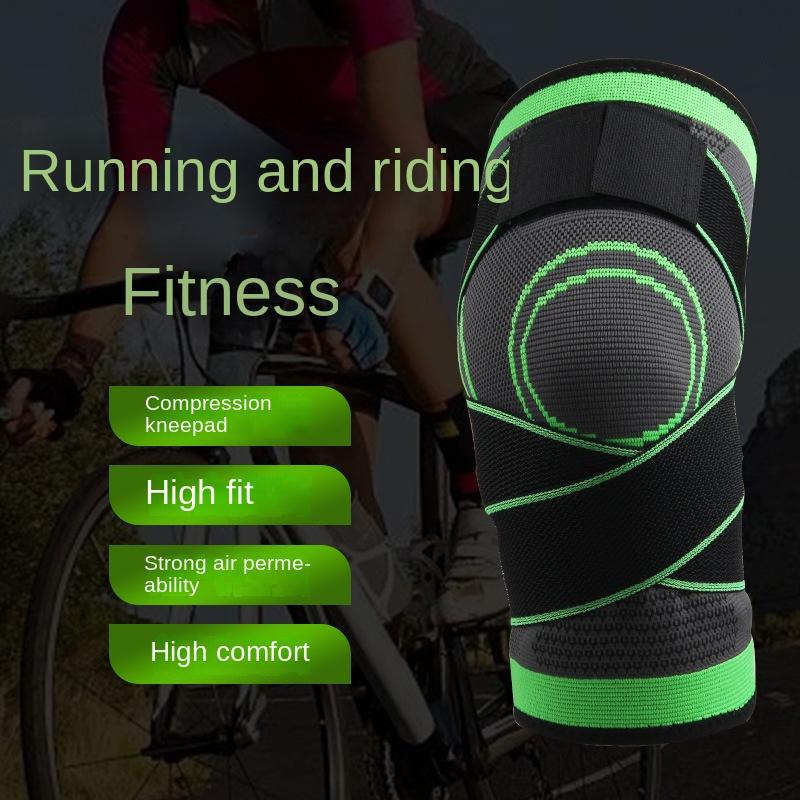 2PCS Knee Pads Sports Pressurized Elastic Kneepad Support Fitness Basketball Volleyball Brace Medical Arthritis Joints Protector