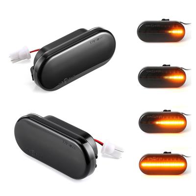 2 stück Led Dynamische Seite Marker Blinker Licht Für Volkswagen VW Bora Golf 3 4 Passat 3BG Polo SB6 SITZ Ibiza Leon Skoda Ford