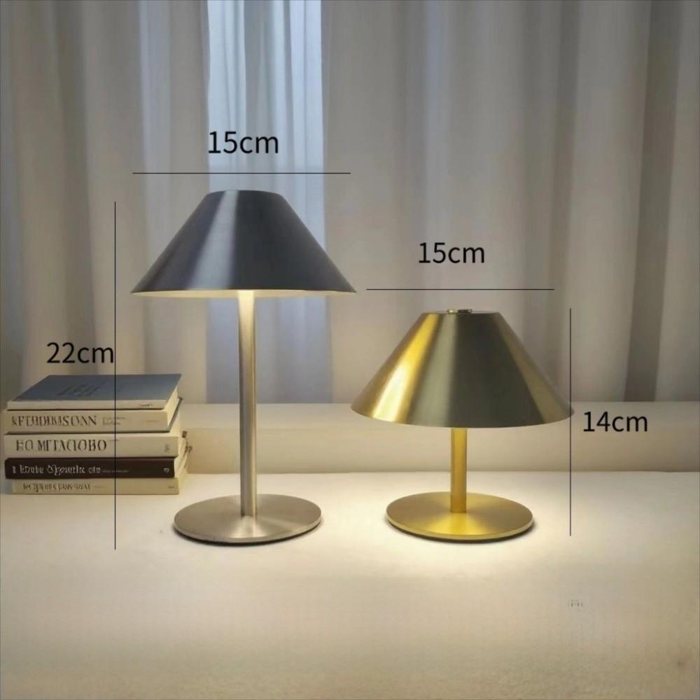 3 Color Lights Bedside Lamp Touch Control Dimming Atmosphere Lamp Creative Reading Lamp