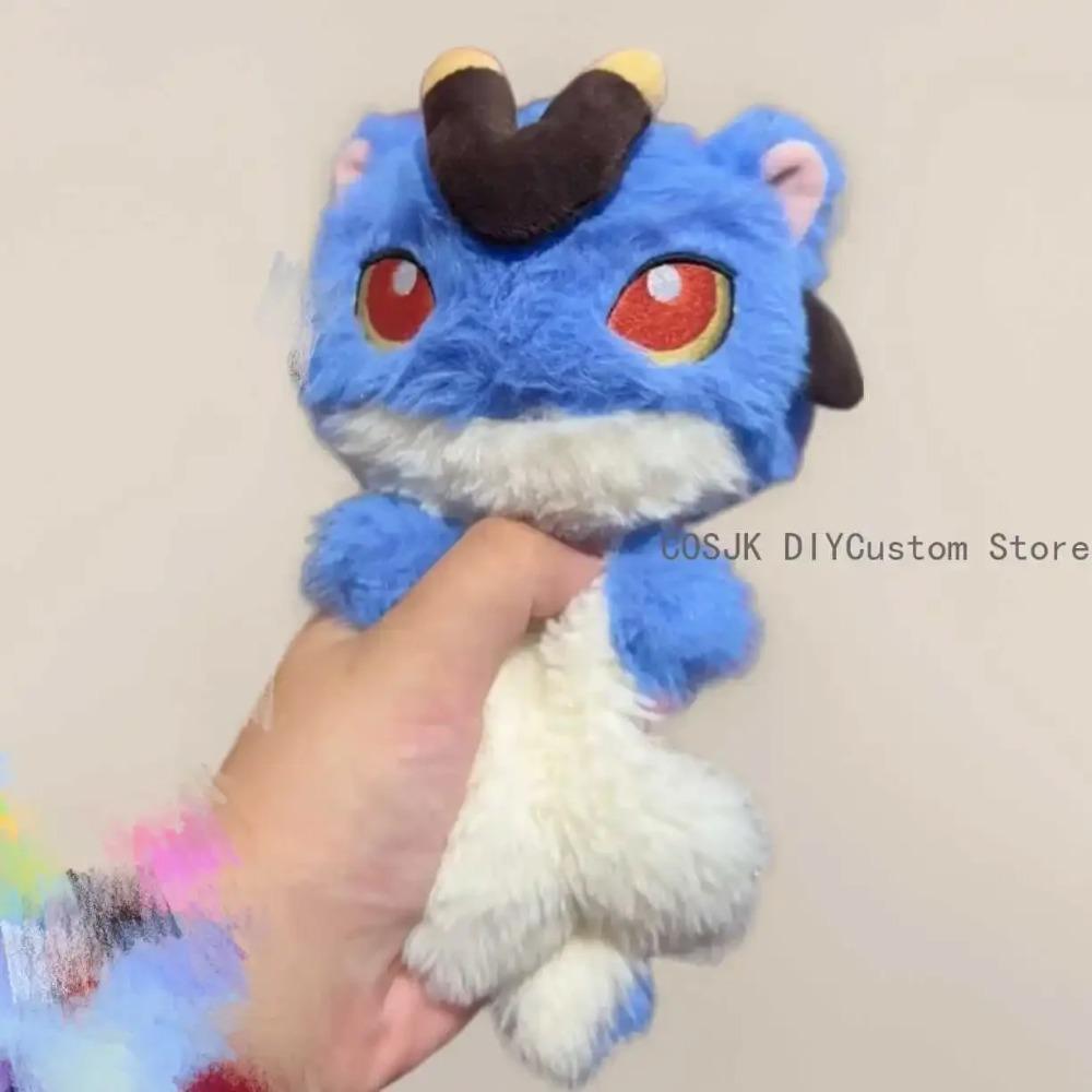 Cute Game Genshin Impact Durin Little Dragon Cosplay Anime Plush Dango Plushie Mascot Key Chain Pendant Bag Hangings Xmas Gift