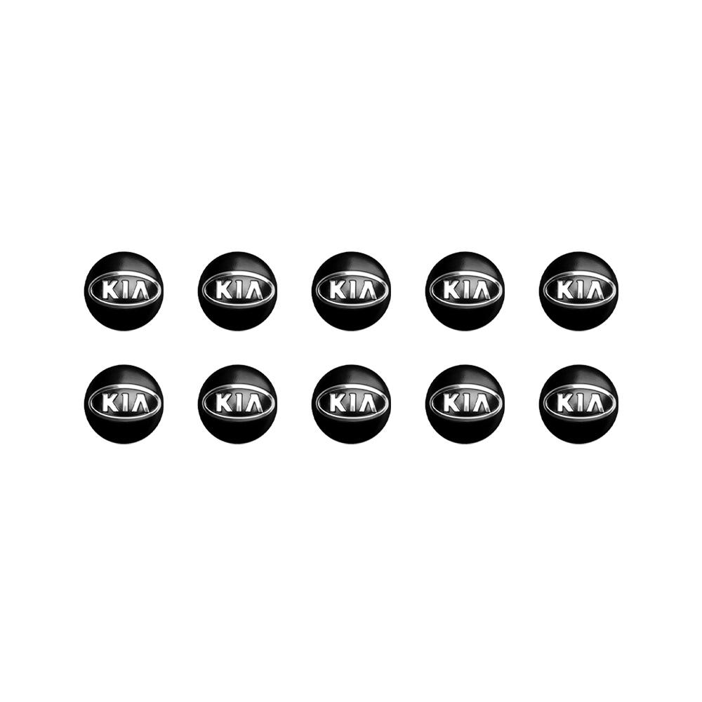 2026 Hot Car Sticker 5/10/20Pcs Car Key Emblem Sticker For KIA Ceed Sportage Rio Proceed K5 Sedona Forte Cerato Venga Remote Con