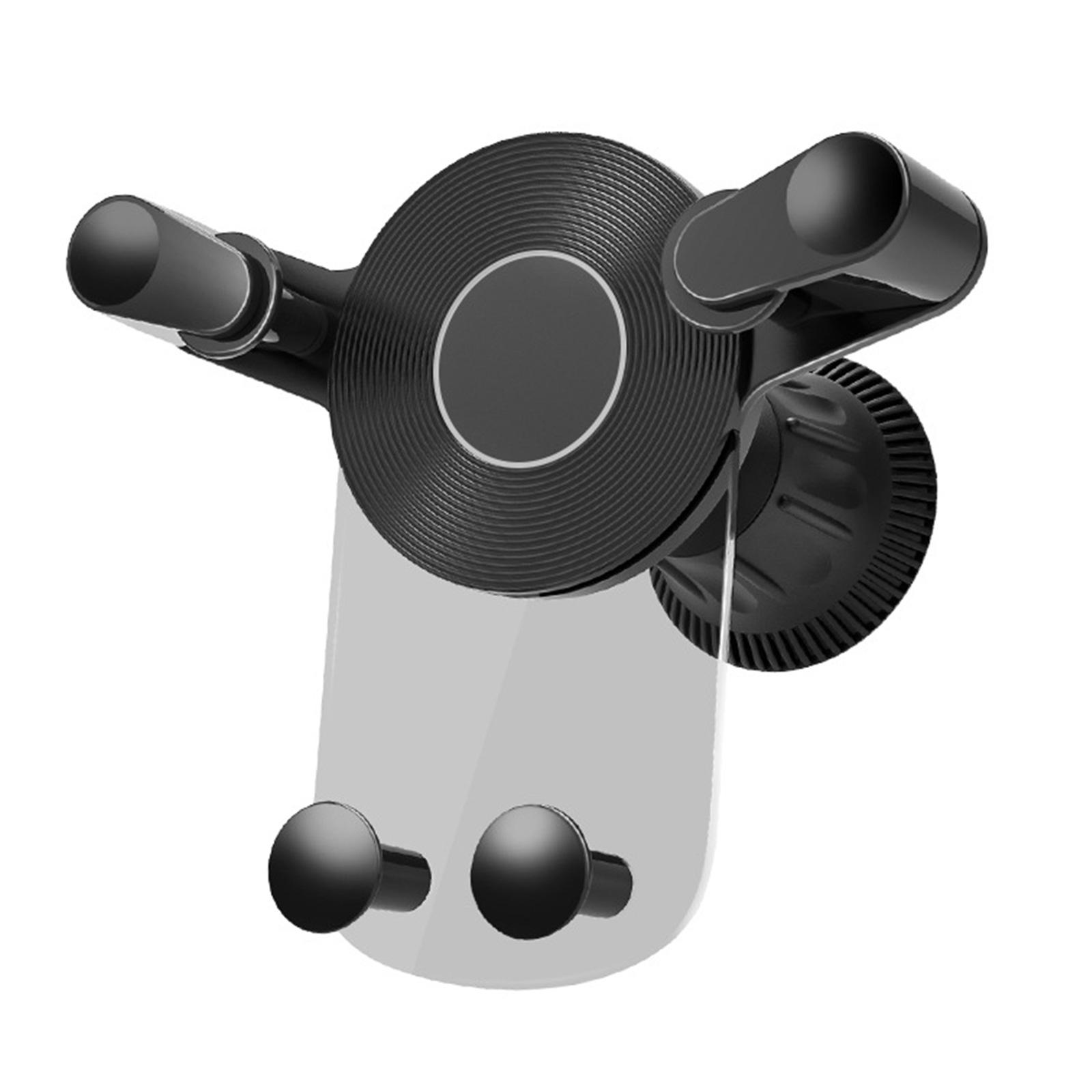 

Автомобильный держатель на вентиляционное отверстие, универсальный держатель с гравитацией, кронштейн для мобильного телефона 4,7-7 дюймов, вращающийся на 360 градусов