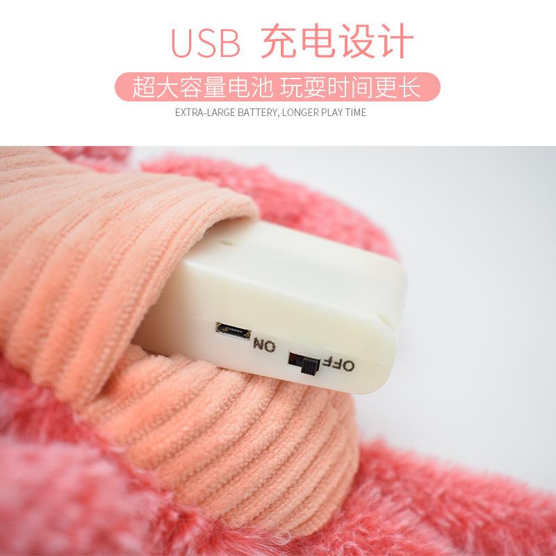 Electric Jumping Shrimp Pet Toy USB Rechargeable Automatic Bouncing Lobster Cat Dog Interactive Toy