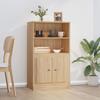 VidaXL Highboard Sonoma Oak 60x35.5x103.5 Cm Engineered Wood 816315