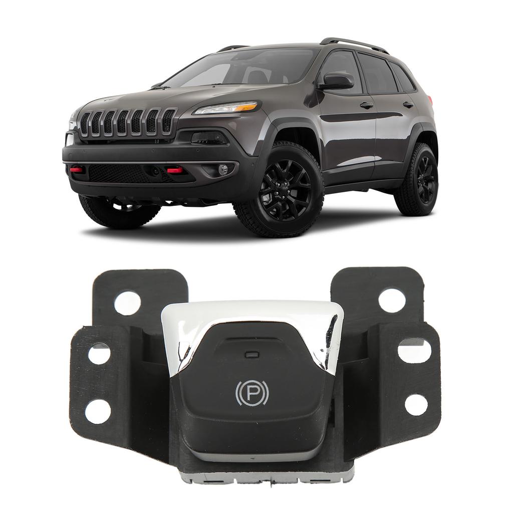 Electric Parking Handbrake Button 68141759 Replacement Material for 2014-2020 Cherokee