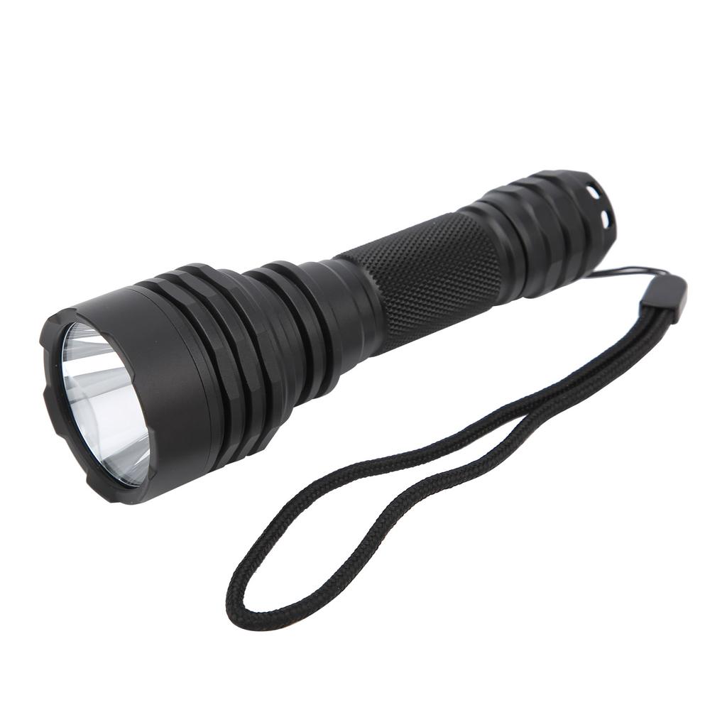 Aluminium Alloy Portable LED Tactics Flashlight Waterproof Hunting Torch Equipmentgreen Light