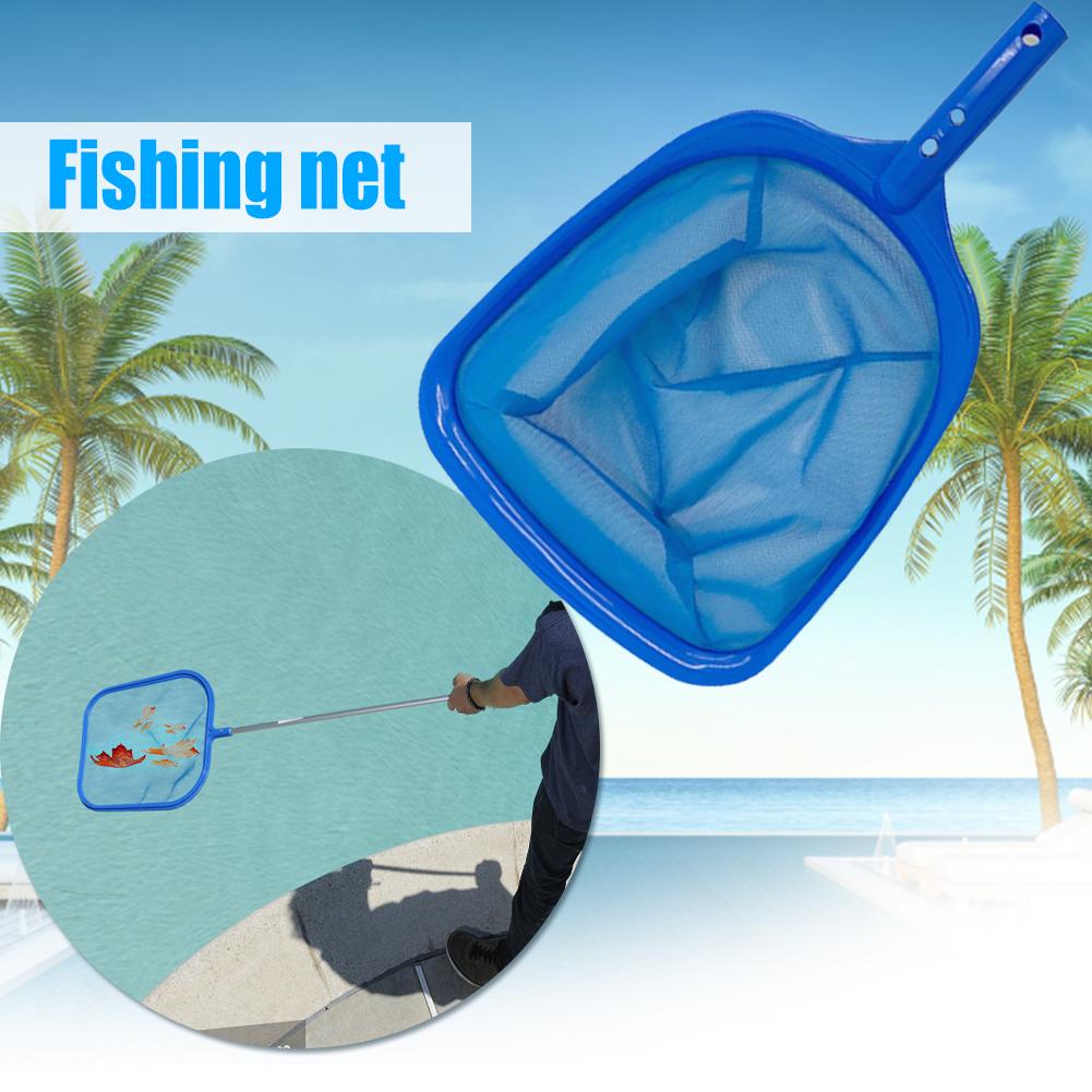 Fish Pond Skimmer Net Telescopic Pool Ponds Cleaning Net Detachable  Lightweight Multifunctional Debris Tools Accessories