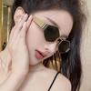 Free Shipping In Stock Metal Sunglasses Glasses Versatile Polygon Unisex Sunglasses