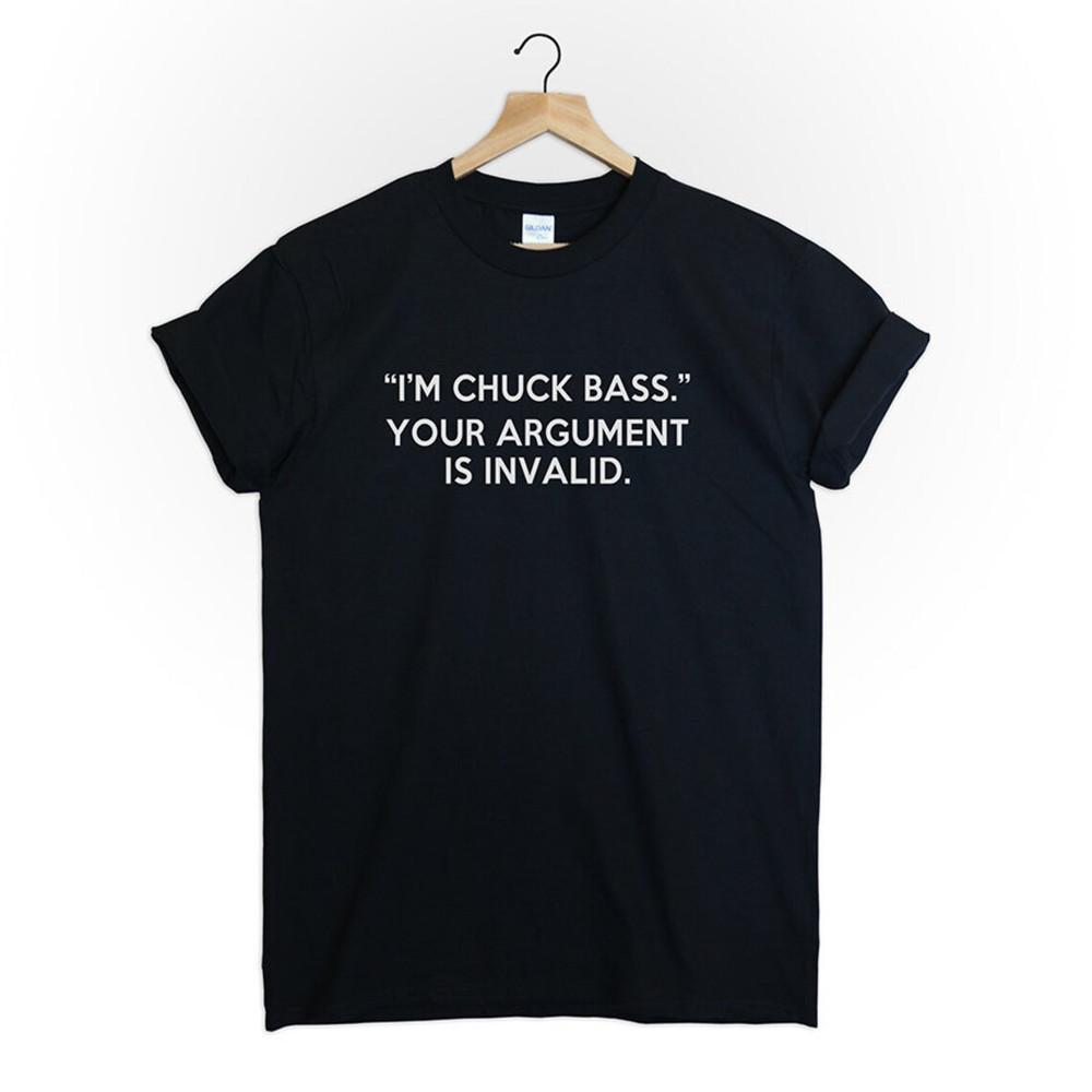 

m Chuck Bass tshirt tee top gossip girl chuck and blair T Shirt XL