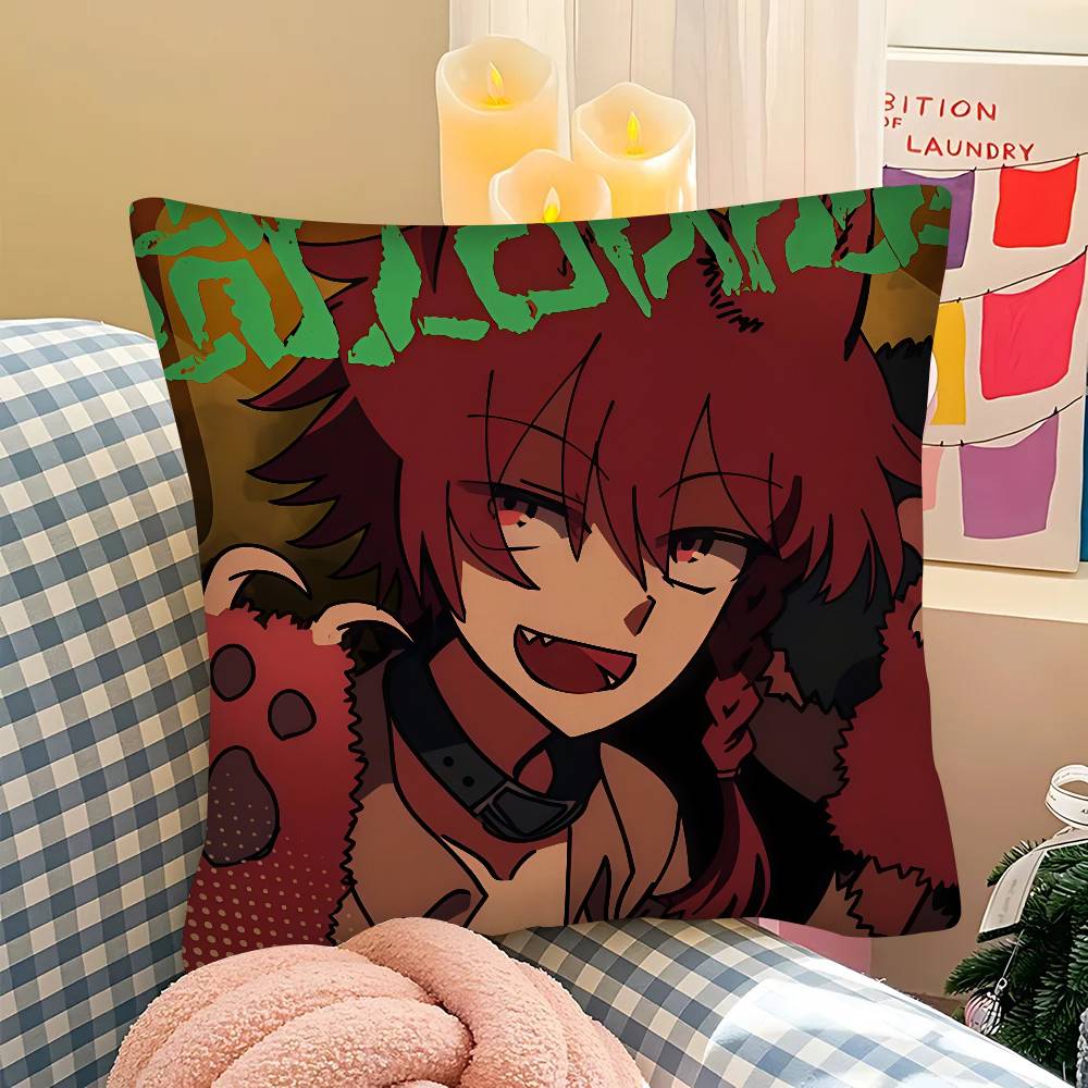 

pc Zeno Remake Anime Pillow Case Fashion Square Pillowcase Bedroom Sofa Room Ins Decoration Leisure 40x40 cm