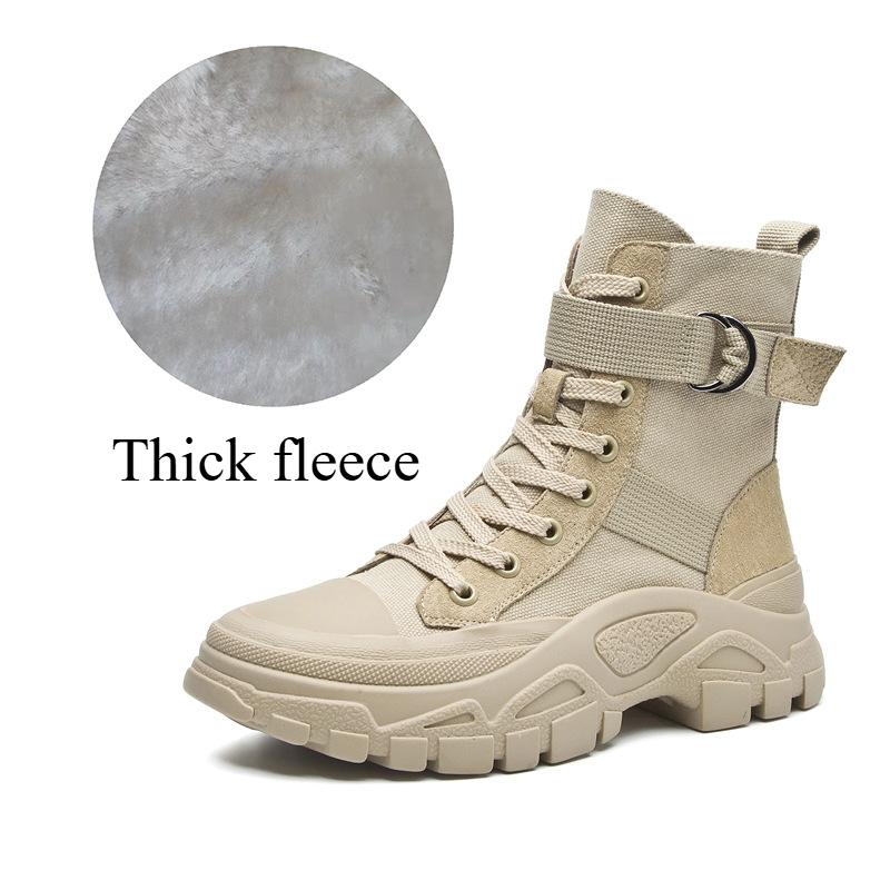 Women's Boots Autumn Three-color Motorcycle Thin Breathable Height-enhancing Short Boots