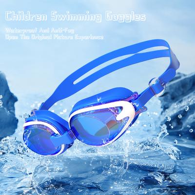 New Children Swimming Goggles Anti-Fog Anti-UV Swimming Goggles Silicone Adjustable Professional Swimming Goggles Unisex
