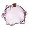 2,3 Zoll; Hohe Borosilikatglas-Sparschwein, Multifunktional und Leicht, Niedliches Finanzgeschenk