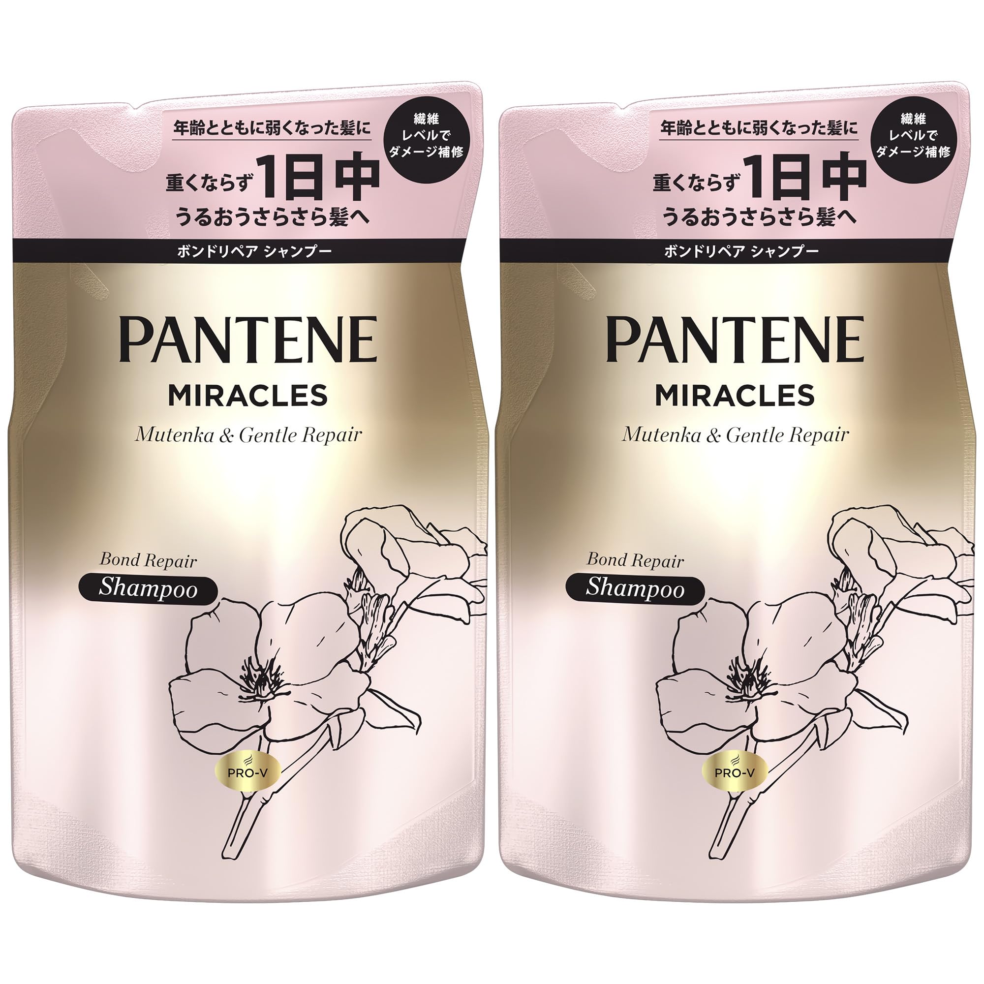 

Pantene Miracles Silky Repair Shampoo Refill (350g x 2) [Bulk Purchase]