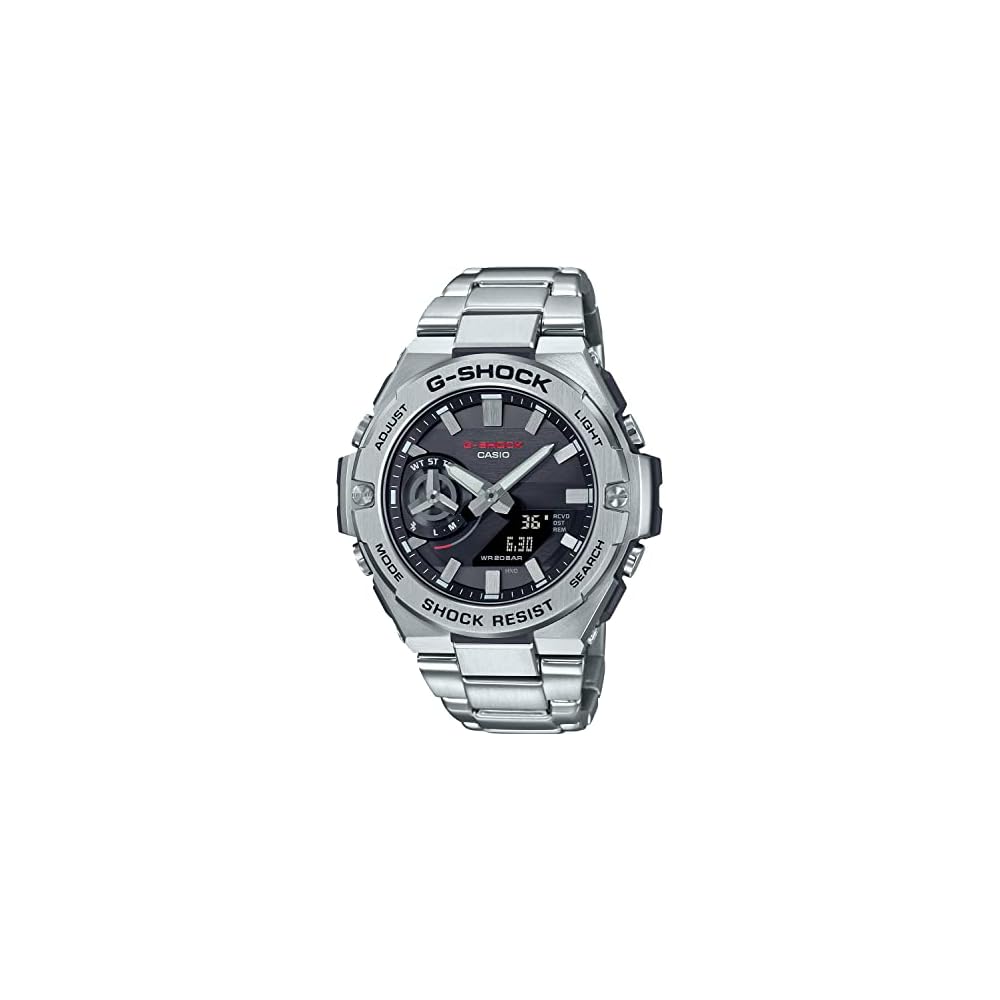 

Casio G-Shock G-STEEL GST-B500D-1AJF Bluetooth Men s Watch Silver