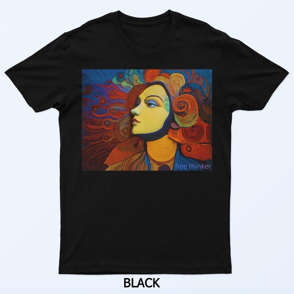 

Free thinker - Colorful illustration T-Shirt S