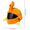 Motorrad Vollhelm Abdeckung Cartoon Plüsch Truthahn Helm Abdeckung Stoff Schutz Lustige Helm Abdeckung Motorrad Zubehör