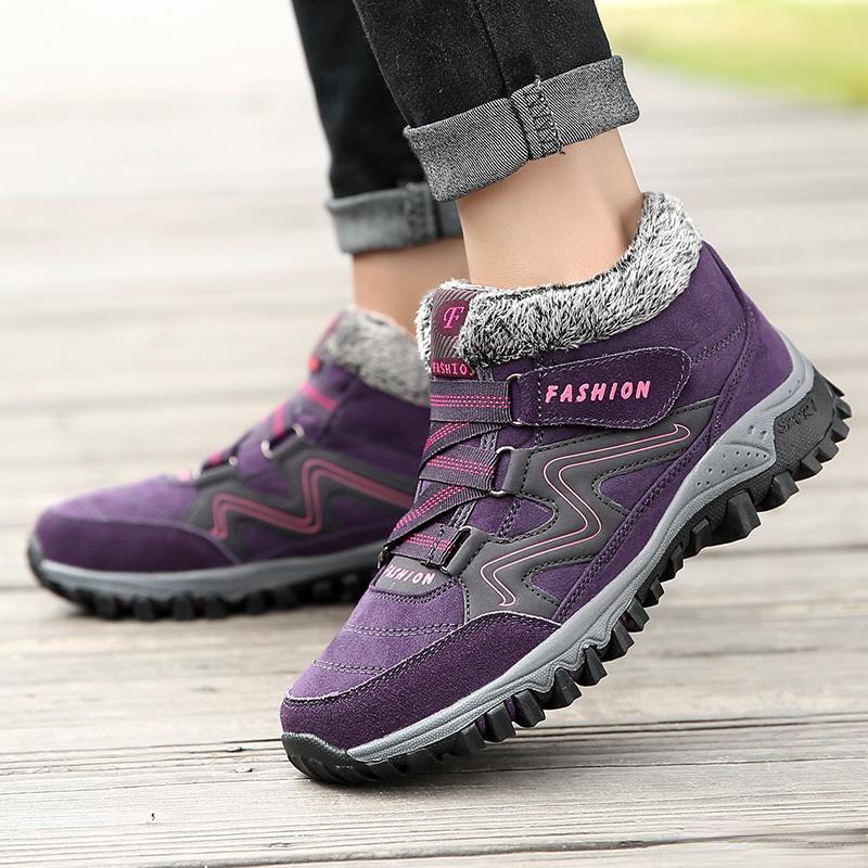 Buy Winter Hiking Boots Women Outdoor Campers Casual Sports Shoes Warm