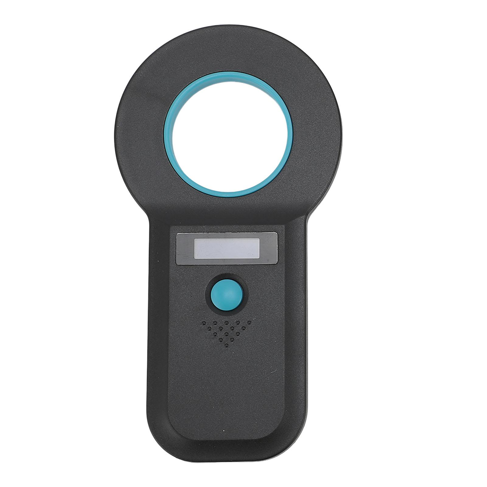 

Сканер чипов для домашних животных Считыватель меток для животных USB-интерфейс Распознаватель микрочипов на 15 цифр для кошек собак 128 чёрный