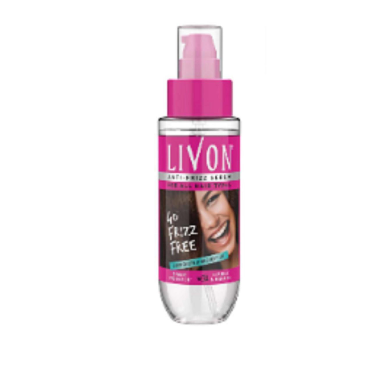 

Livon Anti Frizz Serum With Damage Protection & Organ Oil For Dry Hair 100 Ml LR110