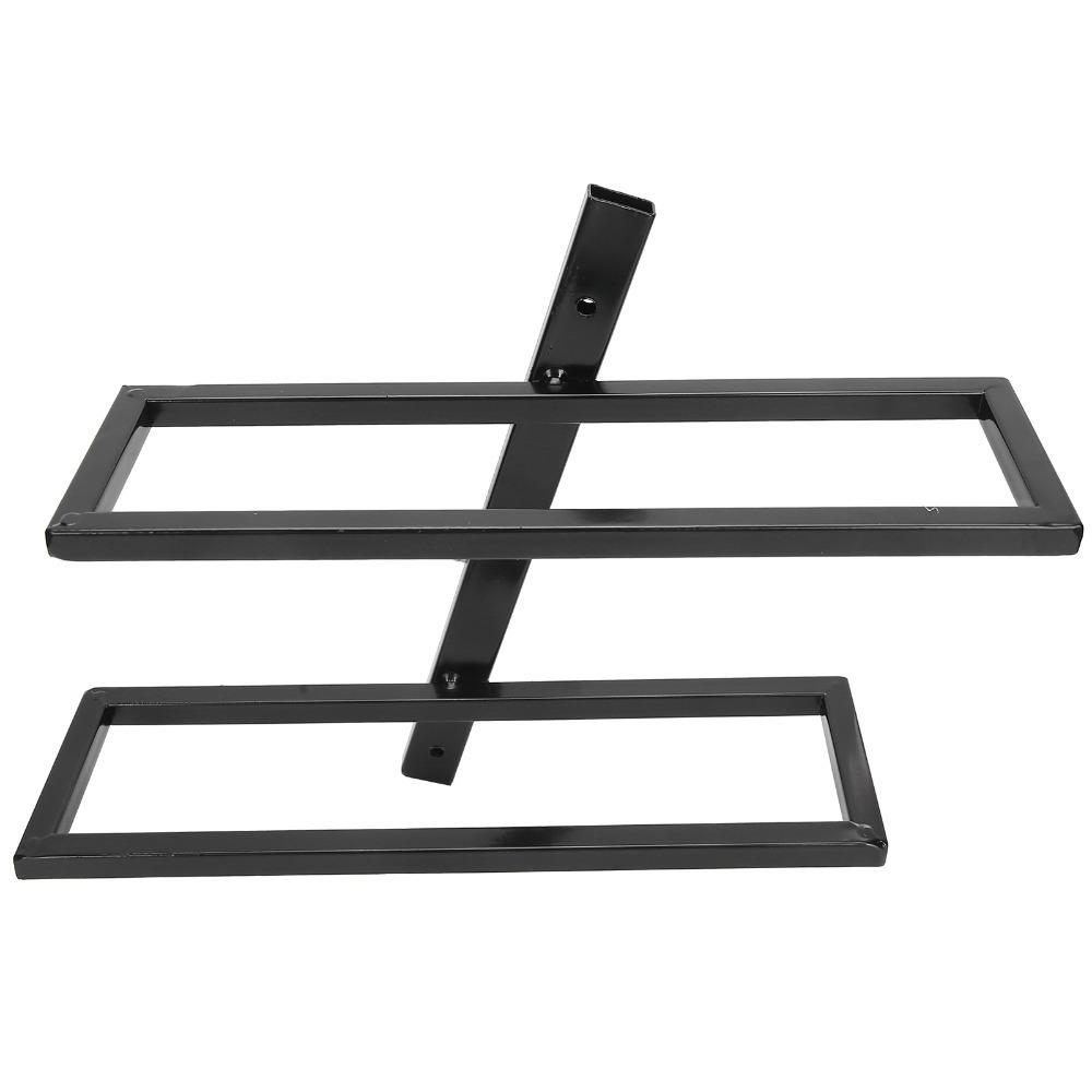 Iron Multi-purpose Wall Hanging Kitchen Organizer Dining Room Wall Decorative Bottle Shelf